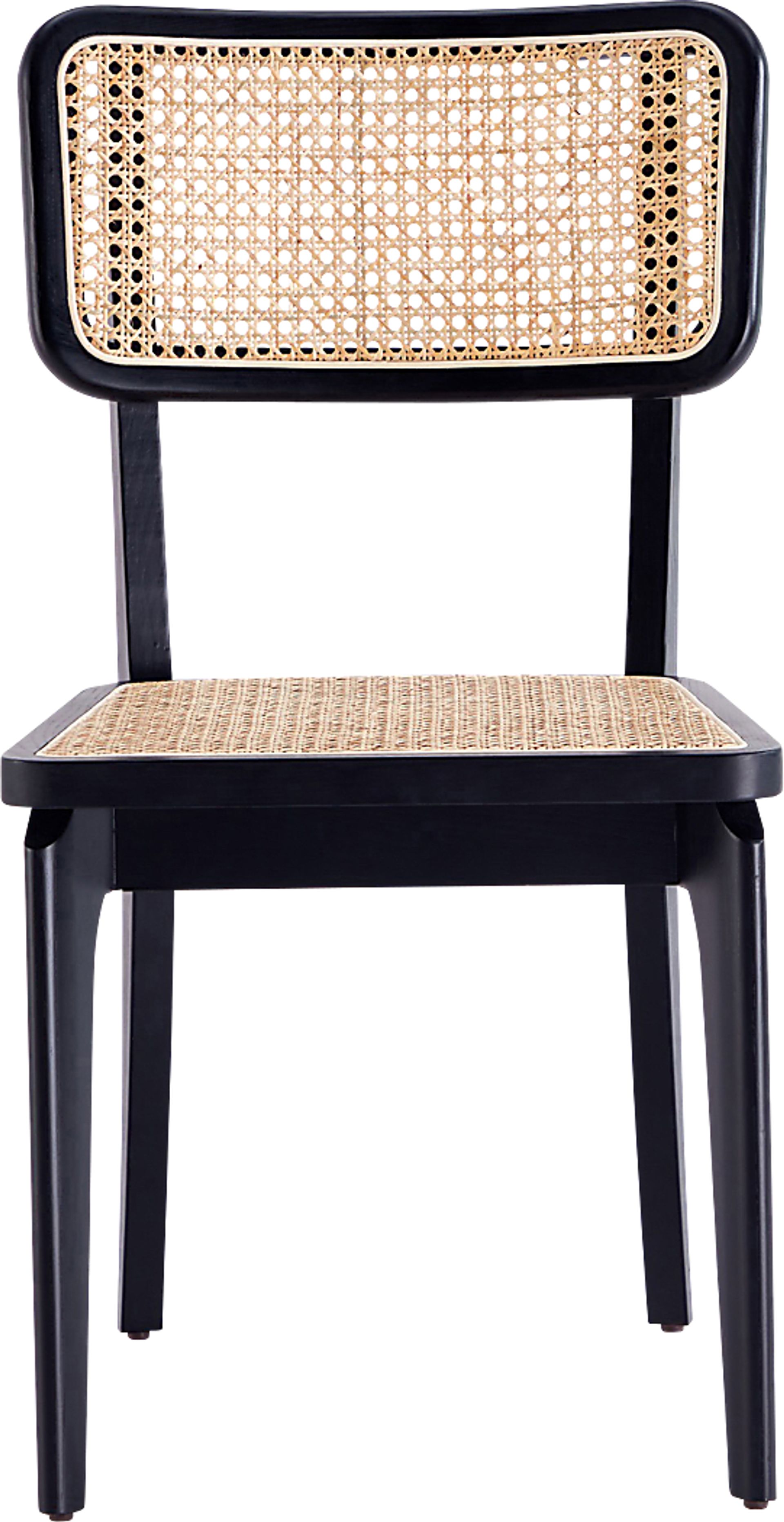 Owlworth Black Side Chair, Set of 2 - Image 4