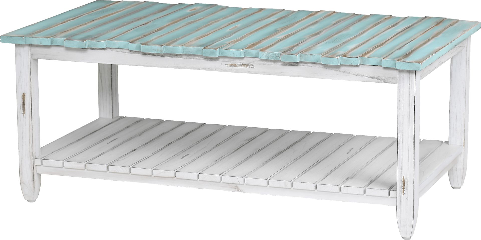Owoth Blue Cocktail Table - Image 1