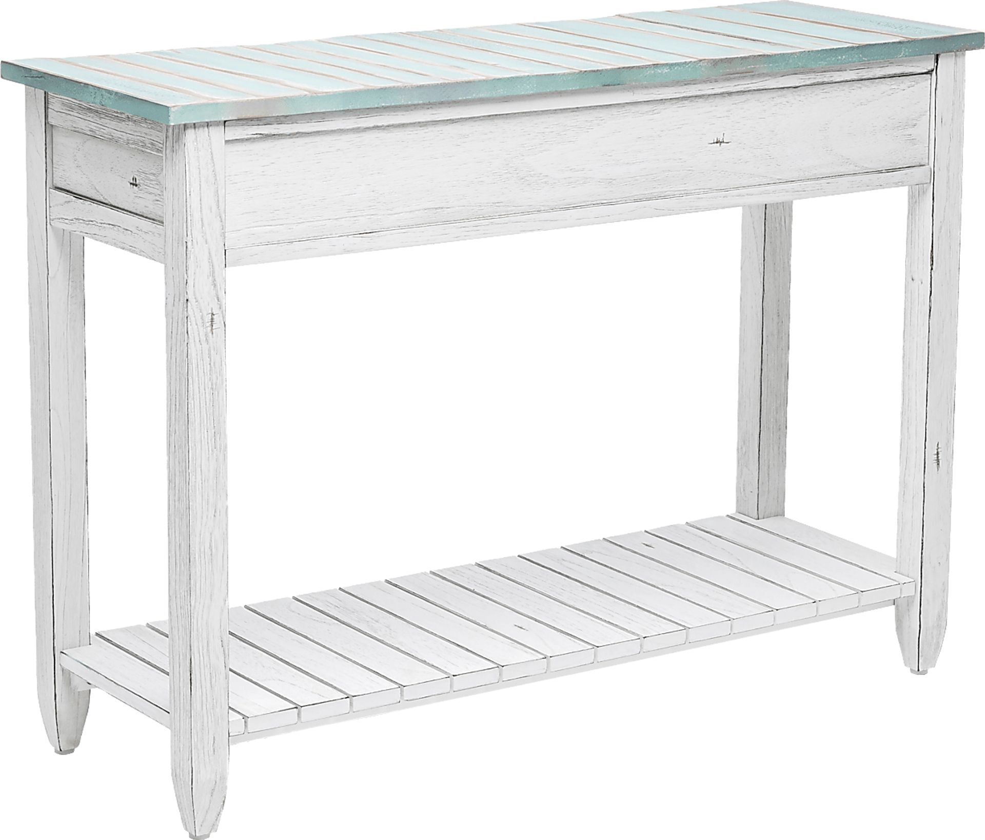 Owoth Blue Console Table - Image 4