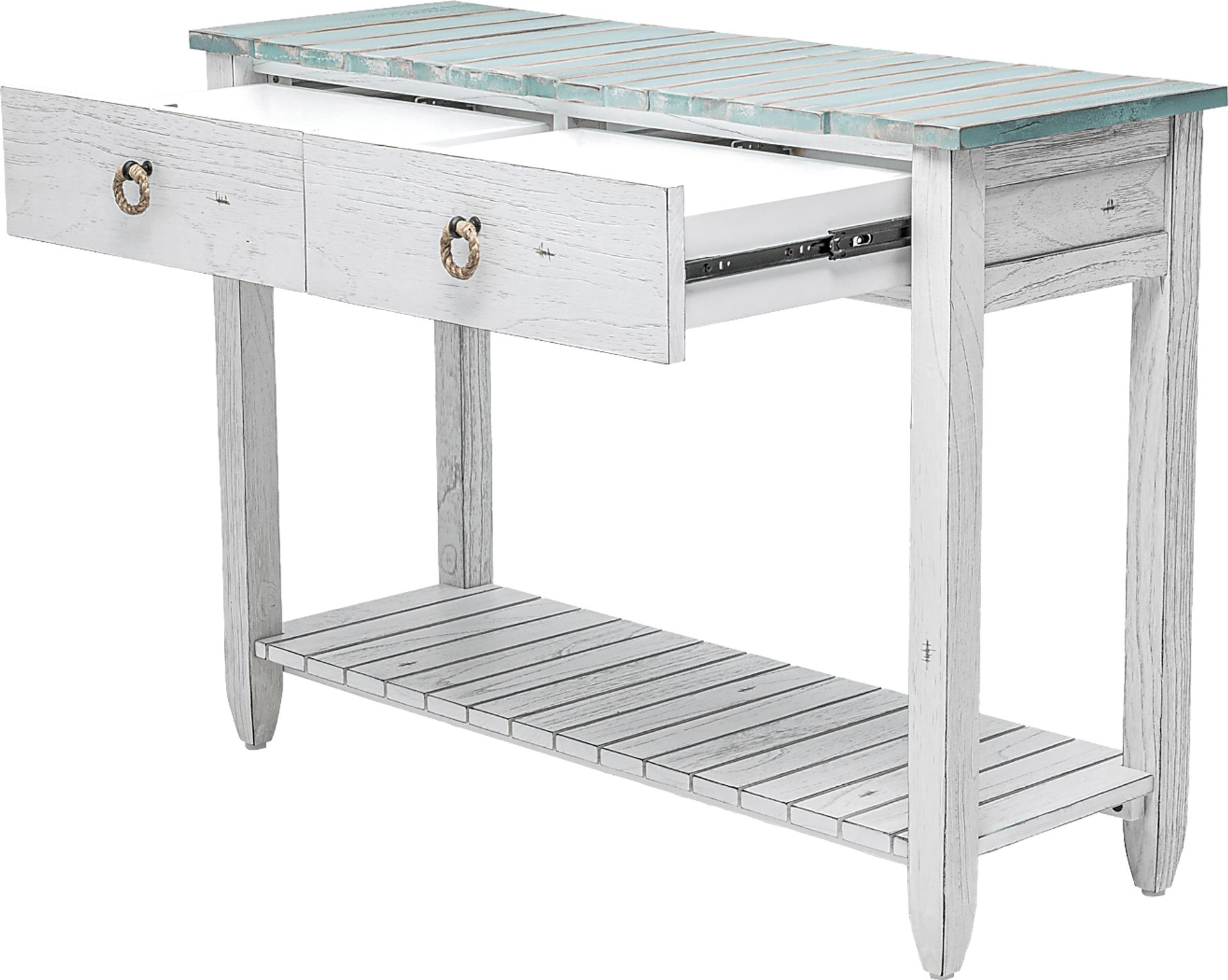 Owoth Blue Console Table - Image 6