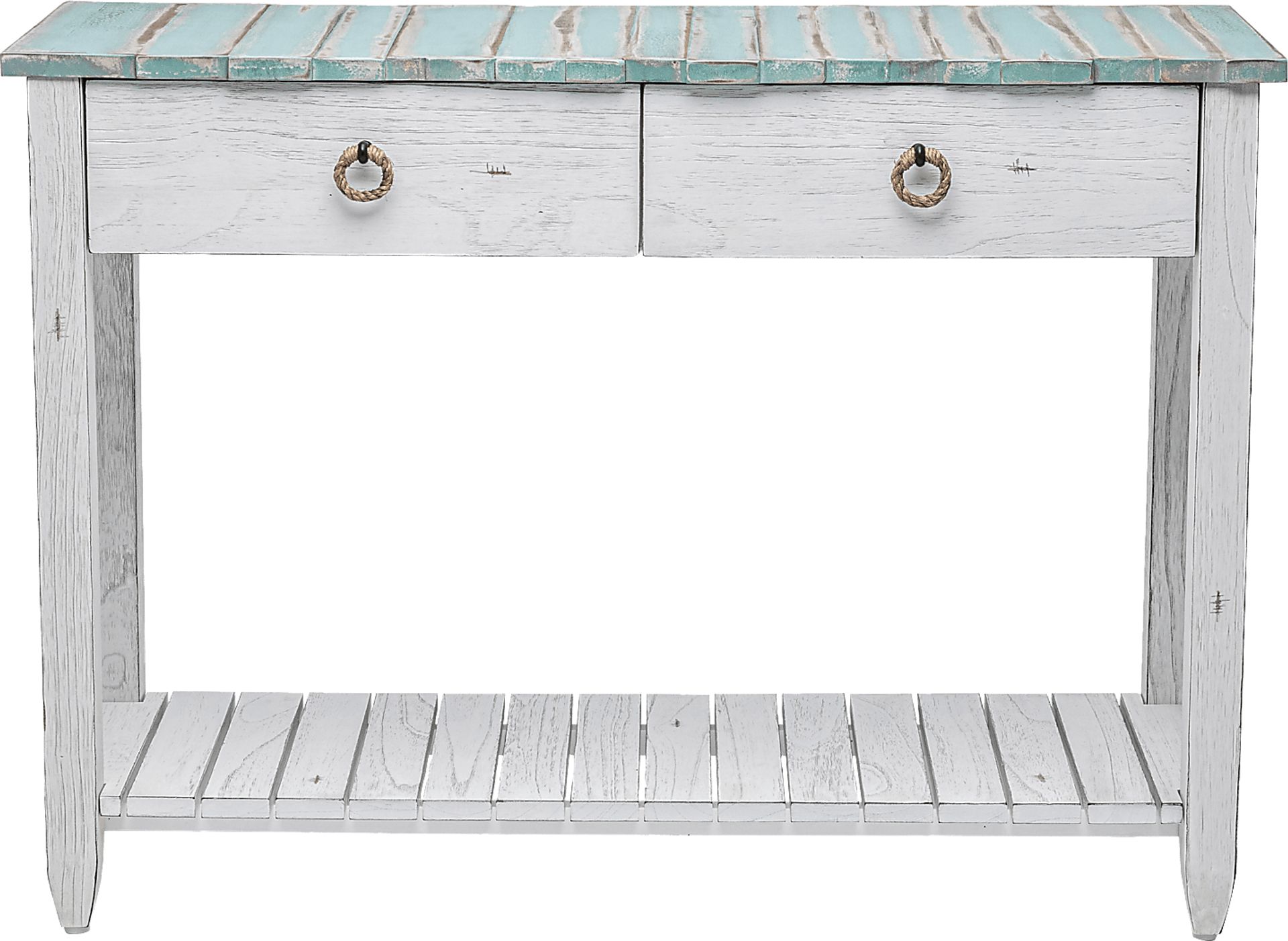 Owoth Blue Console Table - Image 7