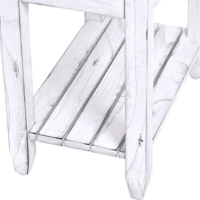 Owoth Blue/White Small Chairside Table - Thumbnail - Image 3