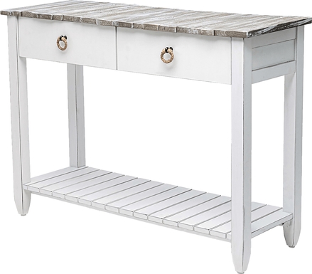 Owoth Gray Console Table