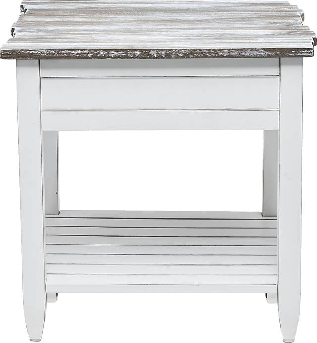 Owoth Gray/White Large End Table - Thumbnail - Image 7