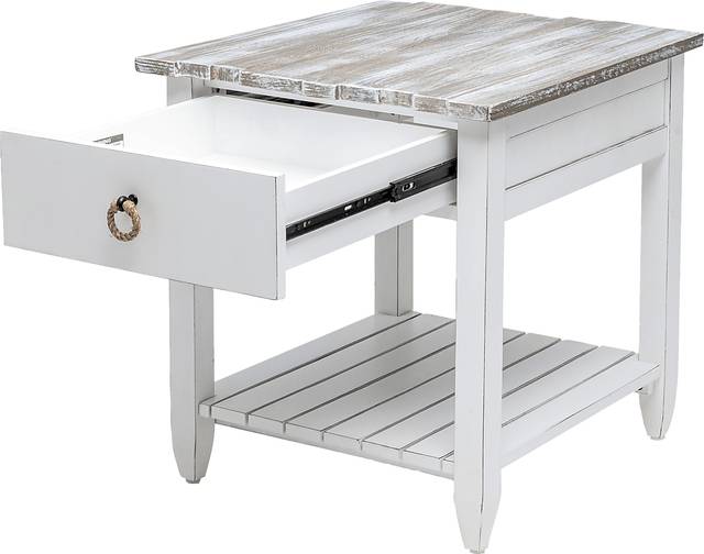 Owoth Gray/White Large End Table - Thumbnail - Image 8