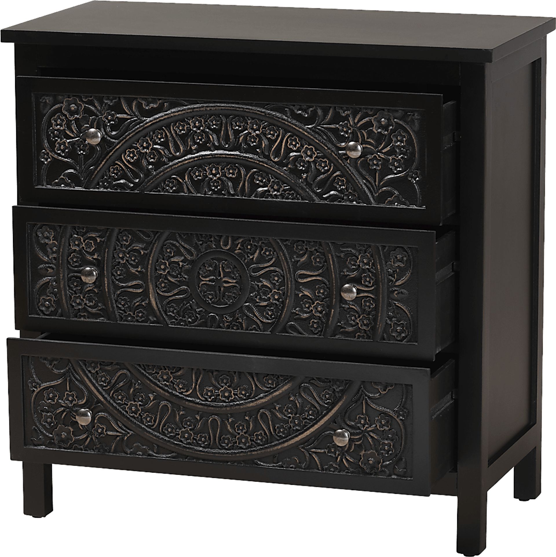 Oxenrider Black Accent Cabinet - Image 4