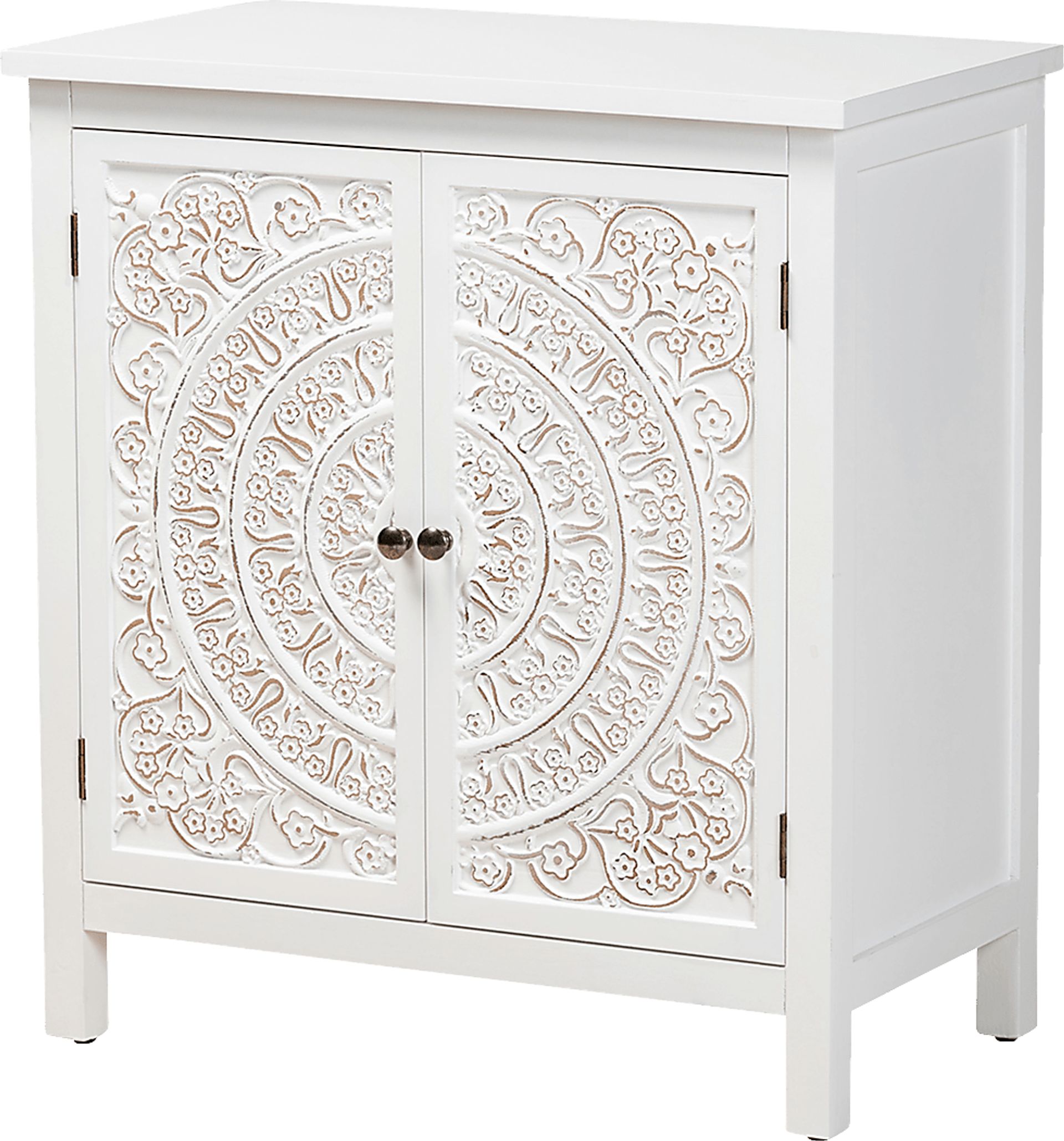 Oxenrider White Accent Cabinet - Image 1