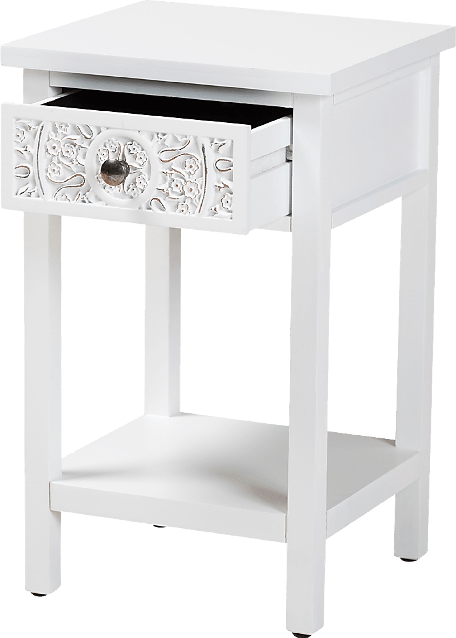 Oxenrider White End Table - Image 4