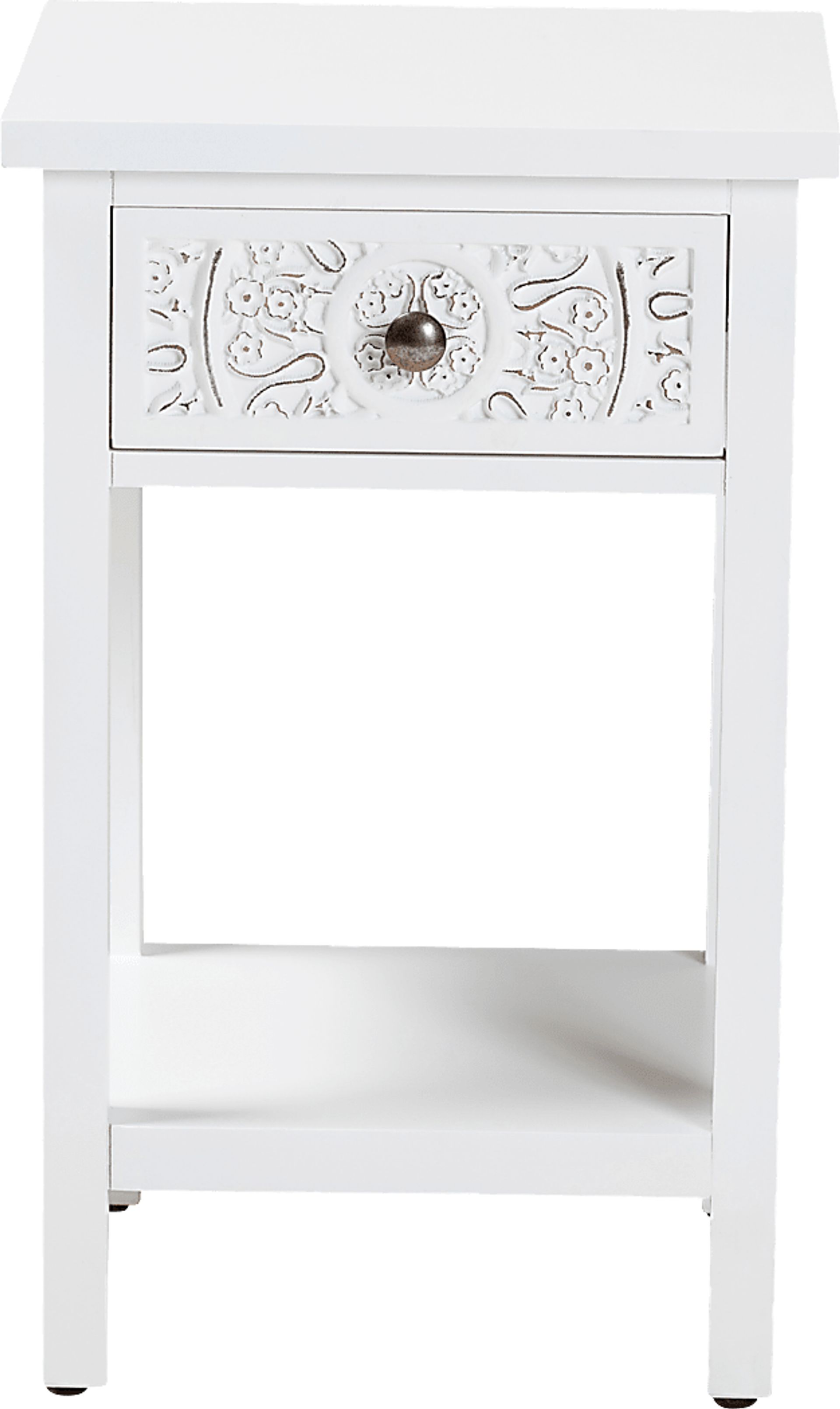 Oxenrider White End Table - Image 5