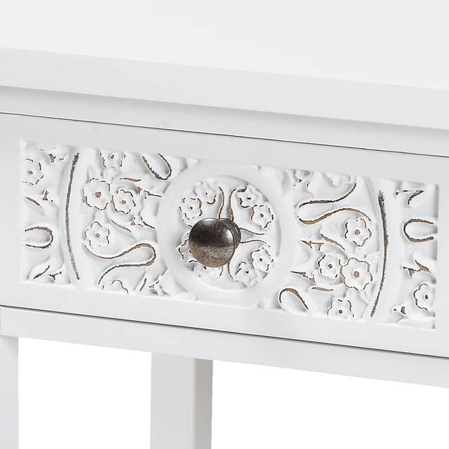 Oxenrider White End Table - Thumbnail - Image 7
