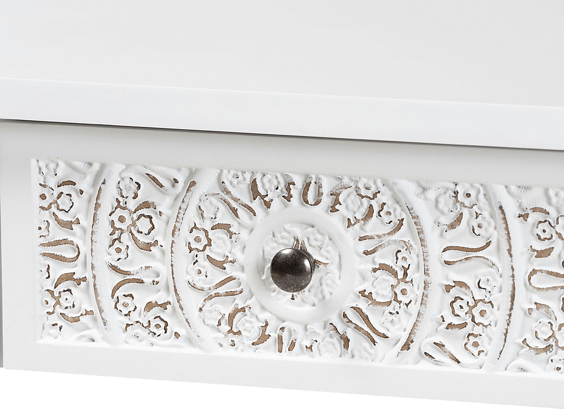 Oxenrider White Sofa Table - Image 7