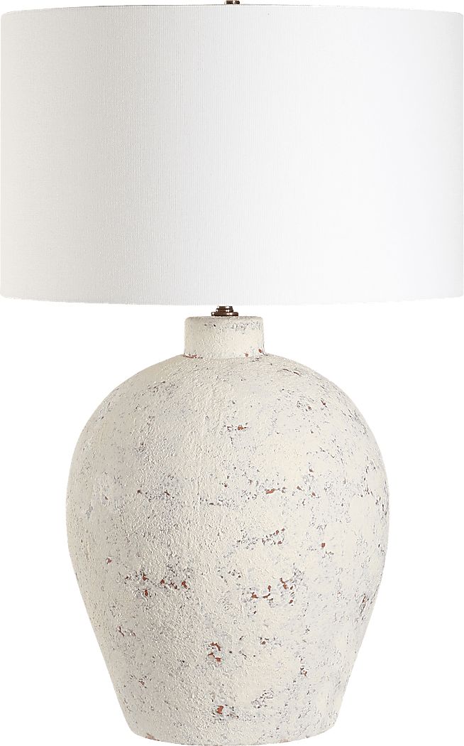 Oxley Oaks White Lamp