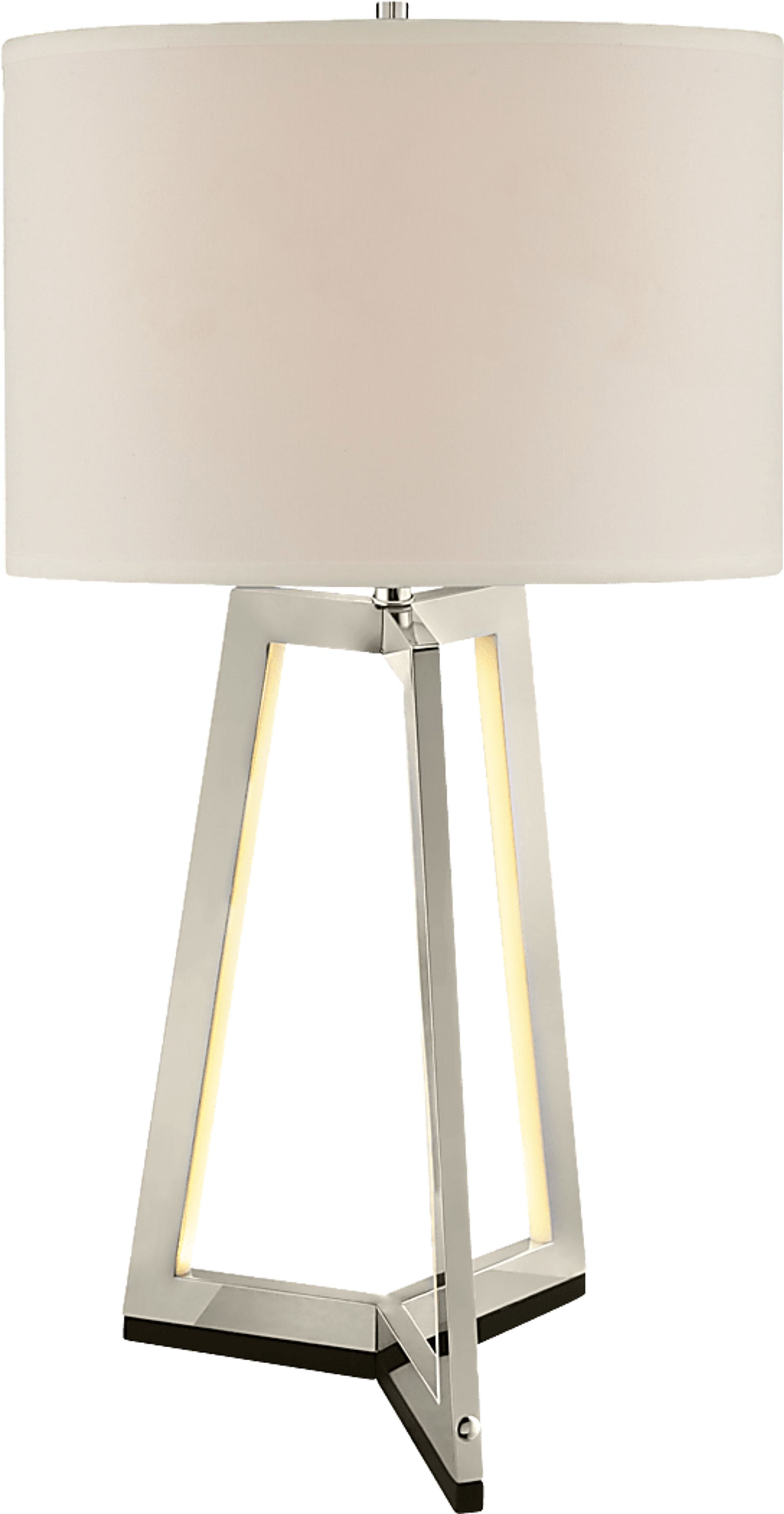 Oxnard Way Silver Lamp - Image 1