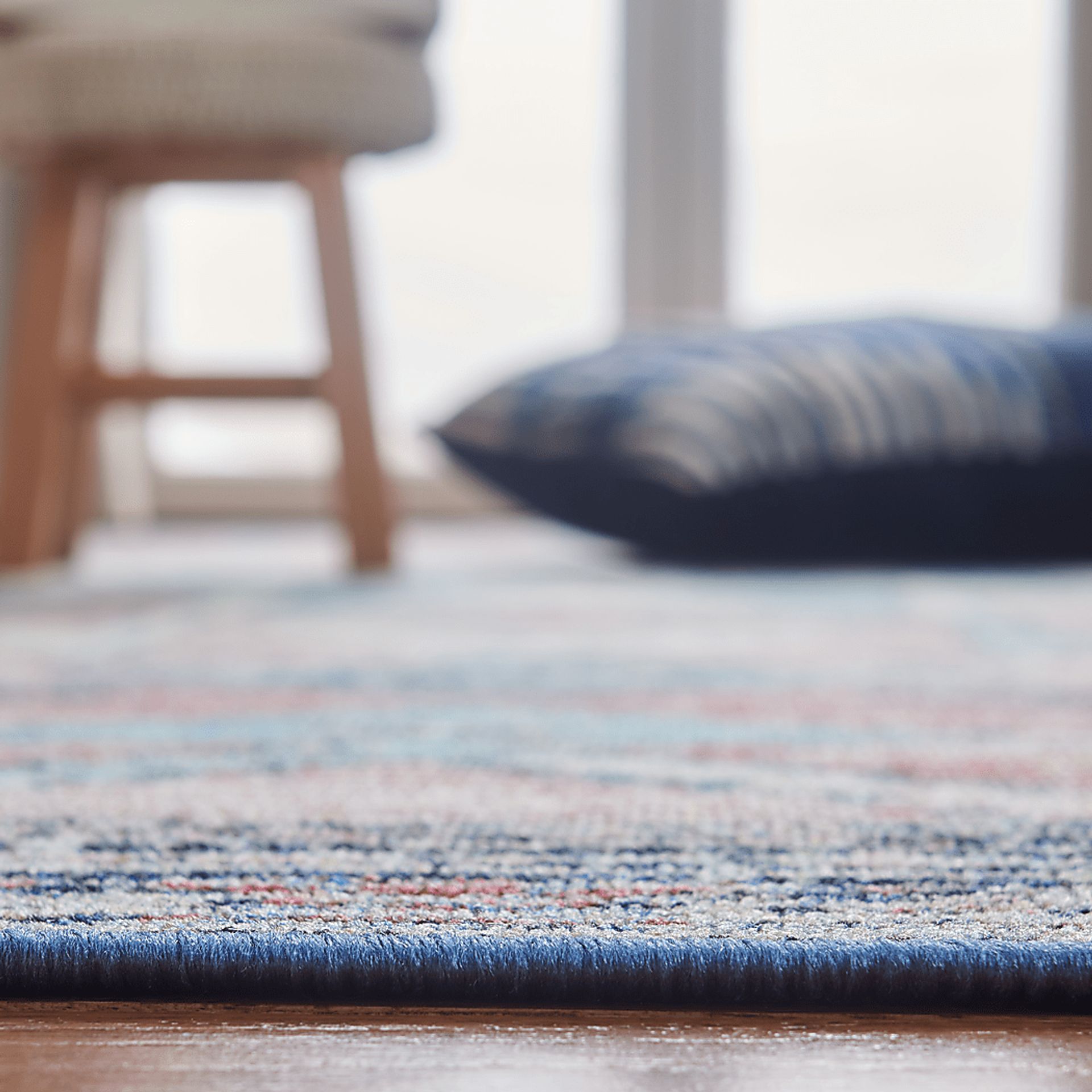 Ozavi Pink/Blue 7'9 x 10' Rug - Image 4
