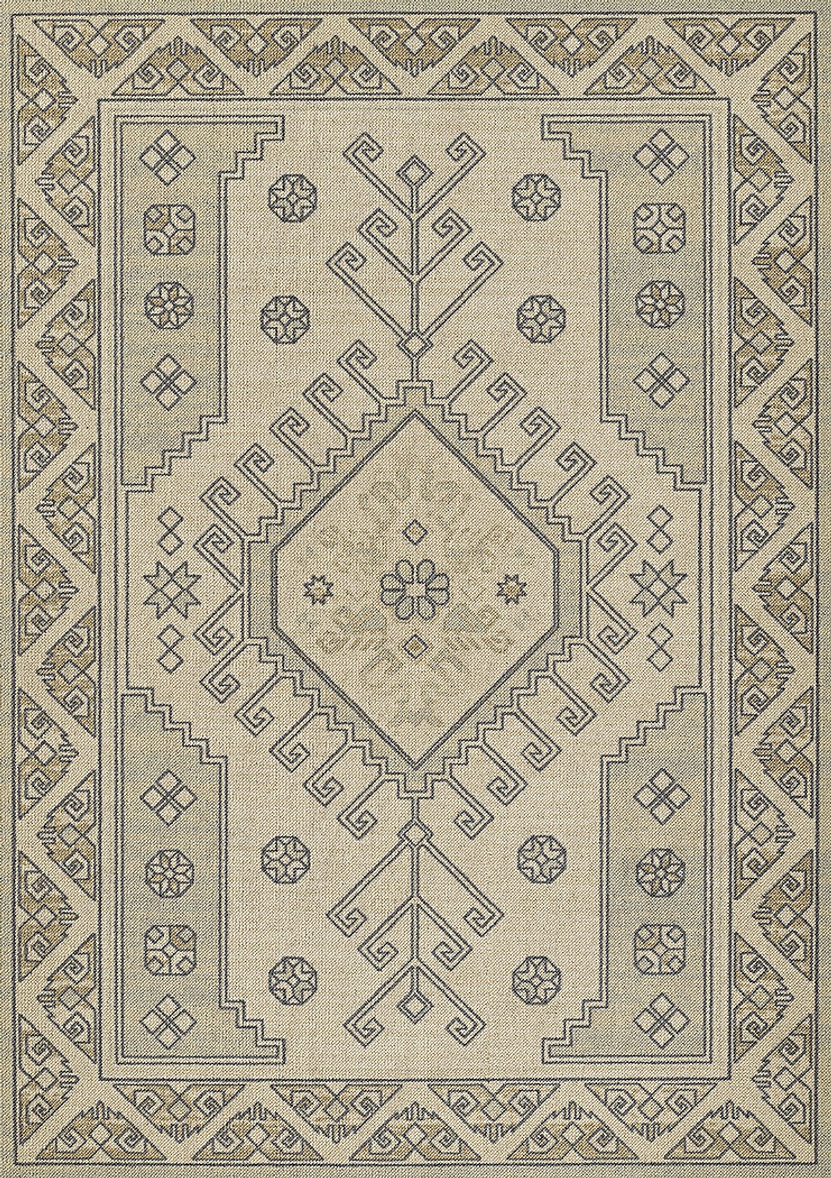 Ozcar Sage Green Rugs | Rooms to Go