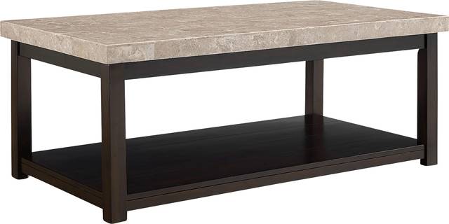 Ozmer Espresso Cocktail Table - Thumbnail - Image 1