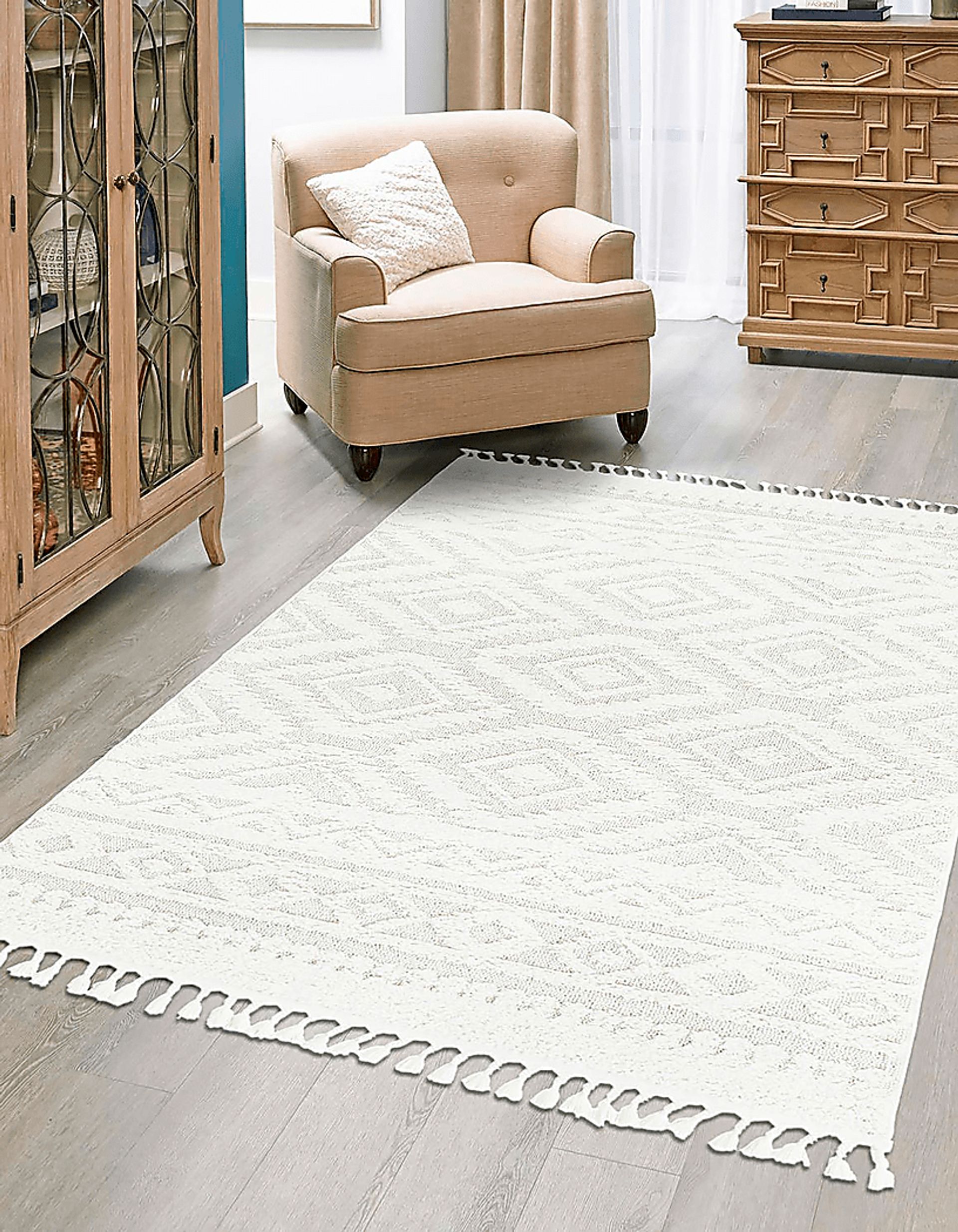 Paari Ivory 9' x 12'2 Rug - Image 2