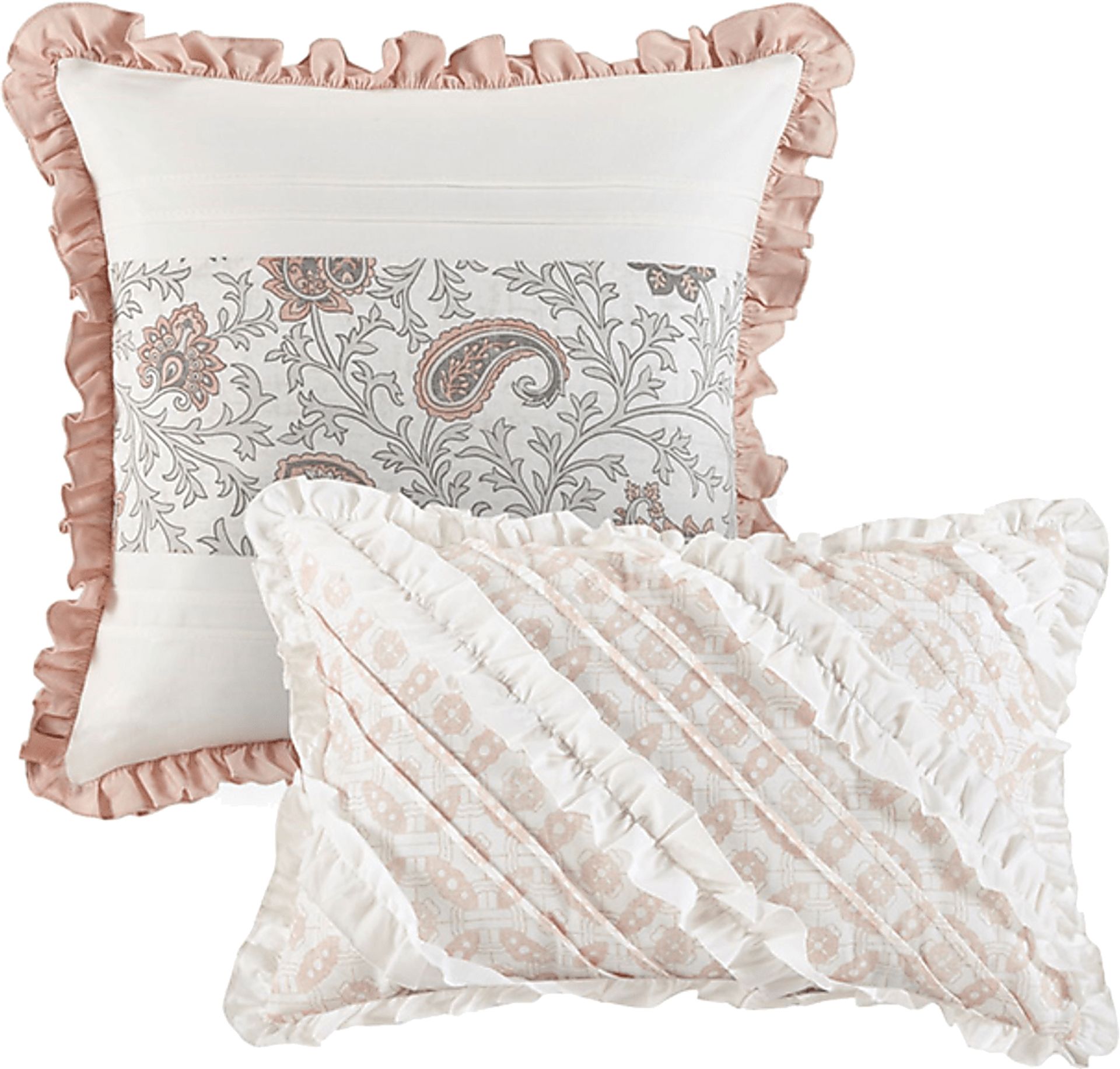 Pabl Blush 6 pc King/ Cal King Quilt Set - Image 12