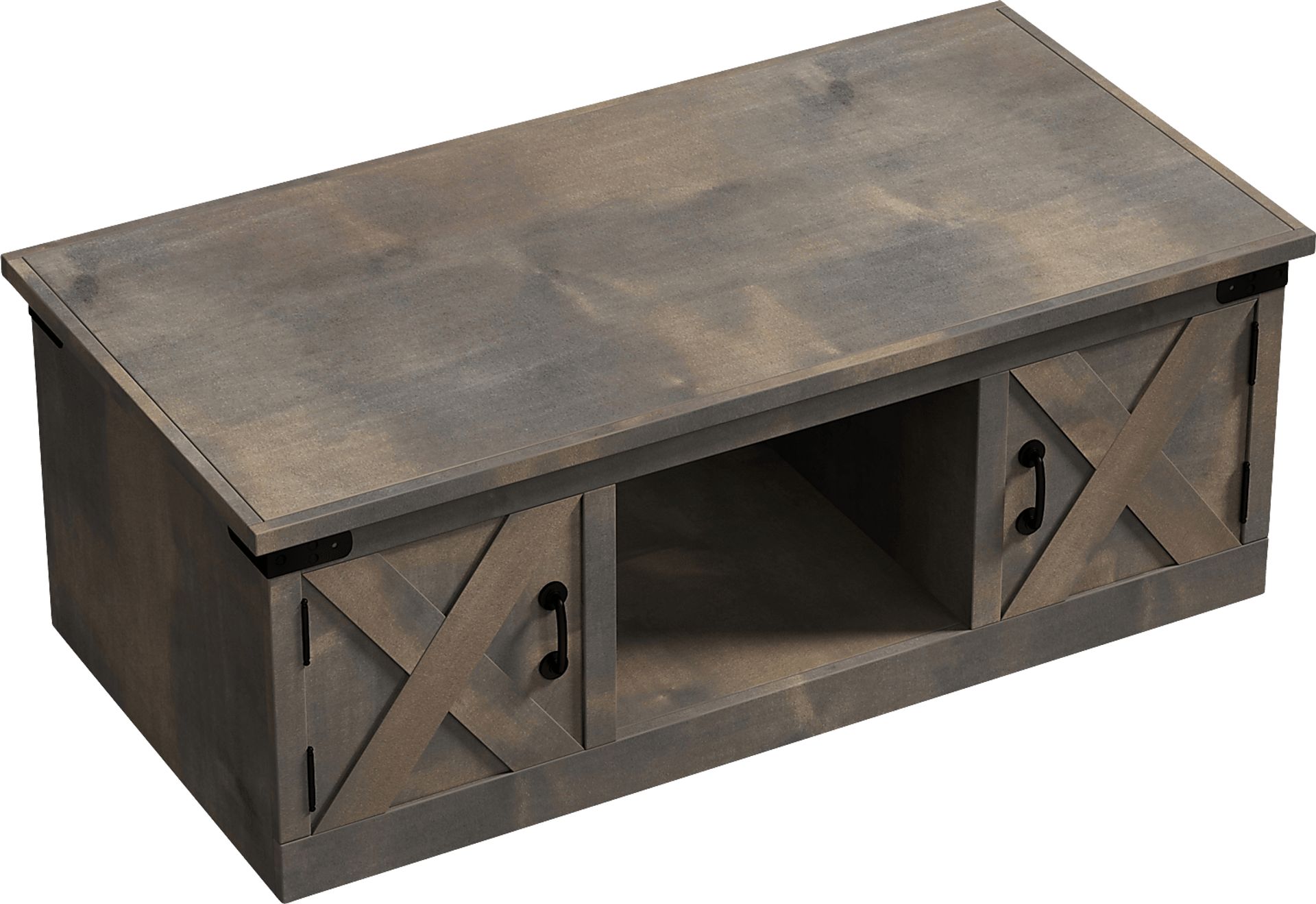 Wapegue Dark Brown Coffee Table - Image 6