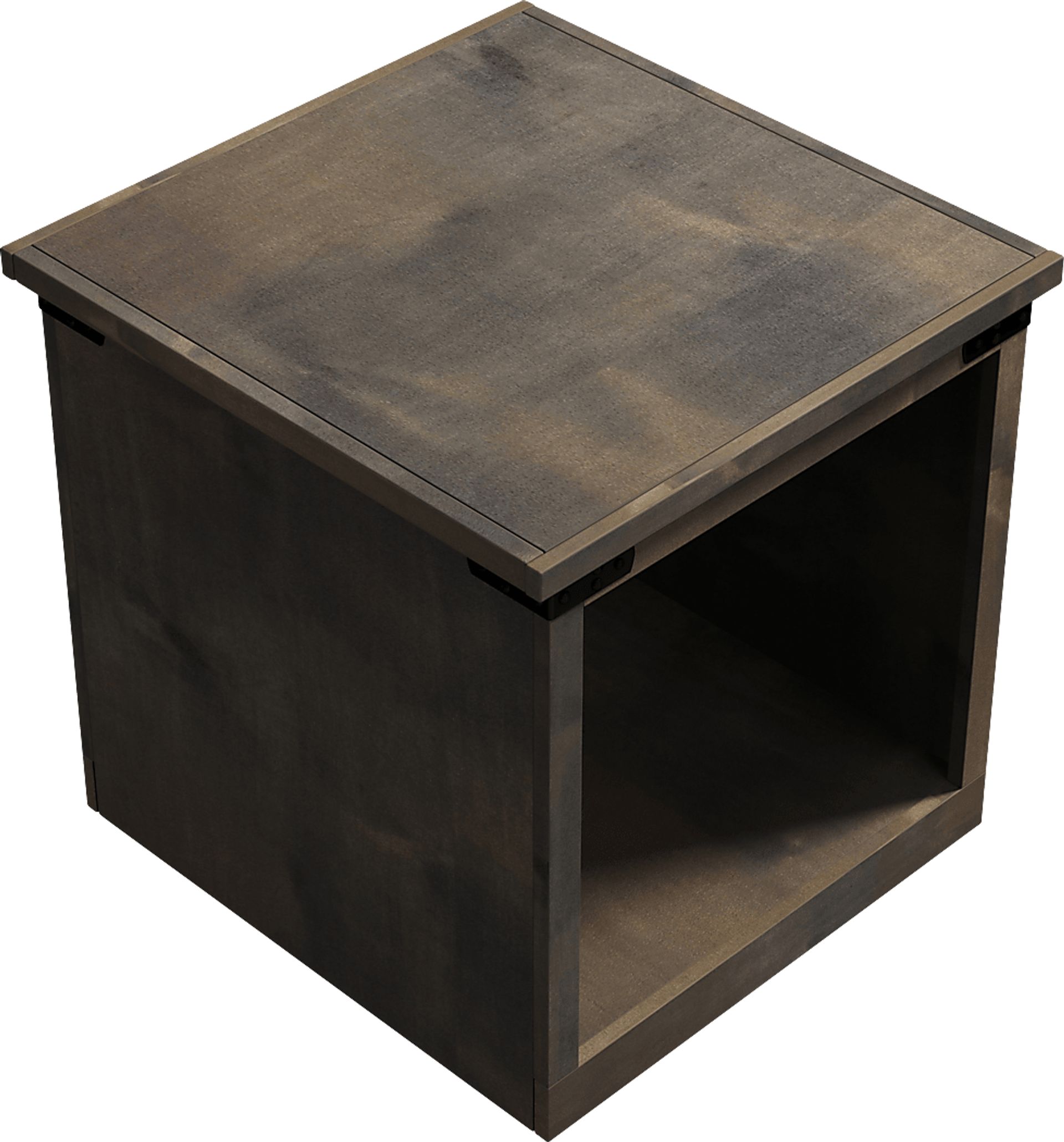 Wapegue Dark Brown End Table - Image 4