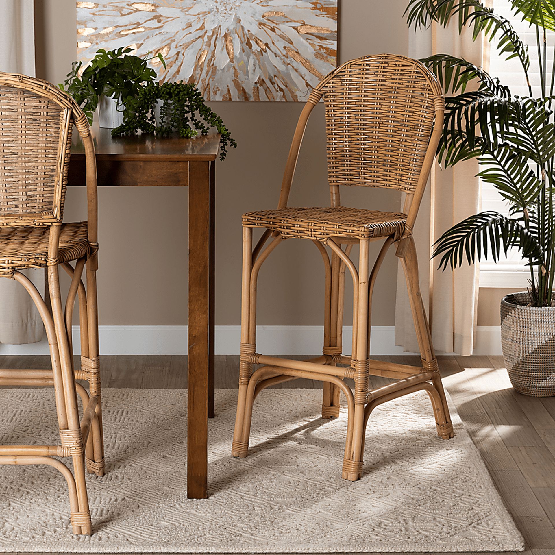 Pacetti Brown Barstool - Image 2
