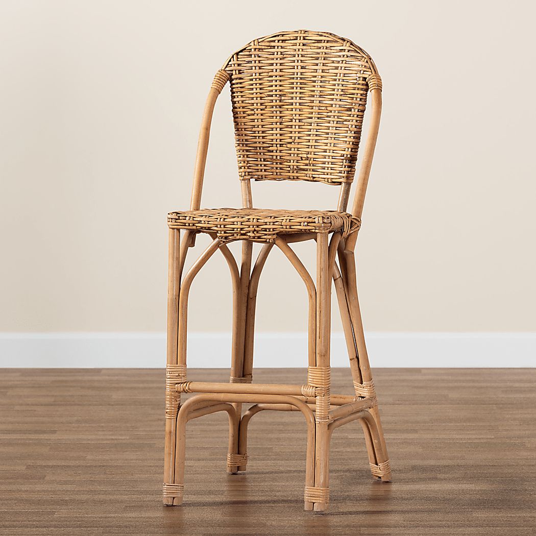 Pacetti Brown Barstool - Thumbnail 2