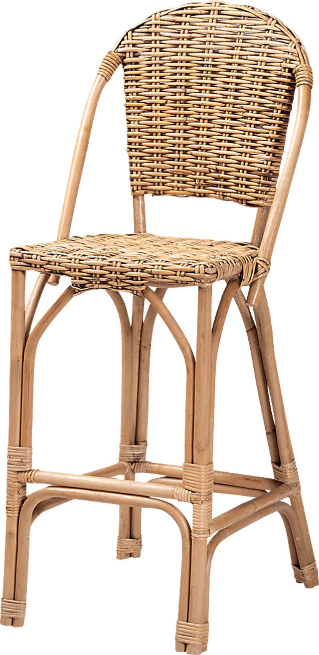 Pacetti Brown Barstool - Thumbnail - Image 1