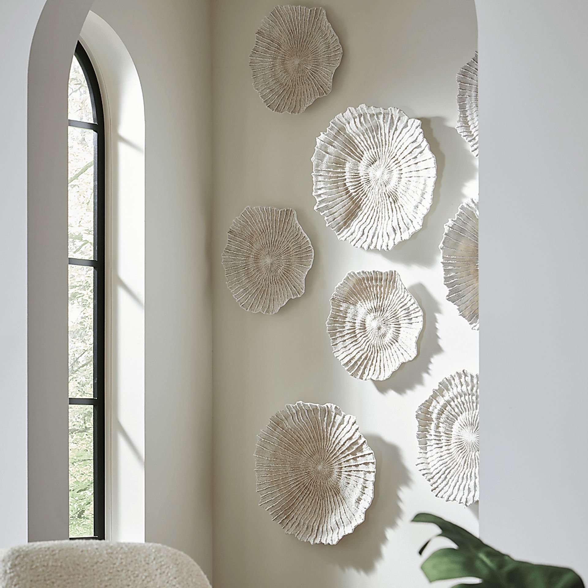 Pacha White Wall Decor, Set of 3 - Image 4