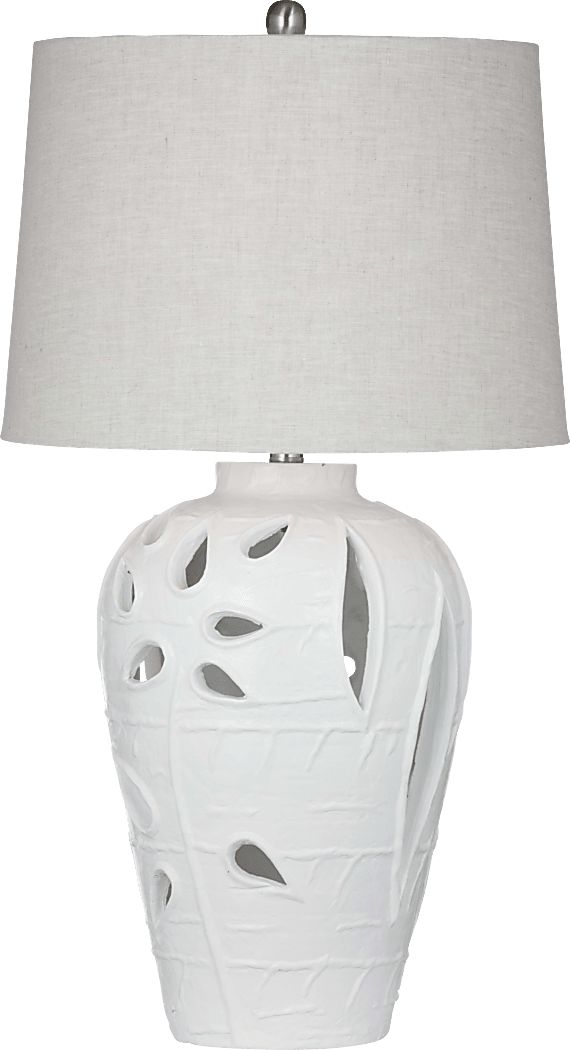 Pacheco Court White Lamp