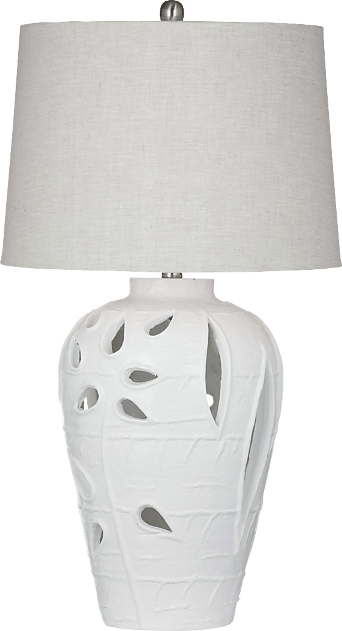 Pacheco Court White Table Lamp Rooms to Go