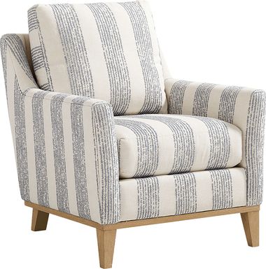 Pacific Grove Blue Accent Chair