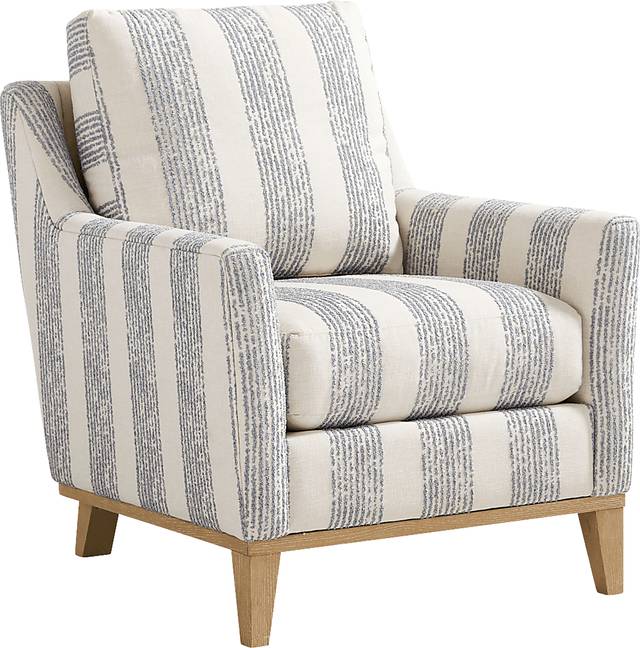 Pacific Grove Blue Accent Chair - Thumbnail - Image 1