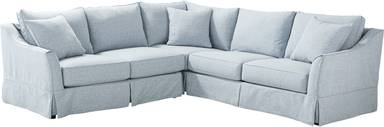 2 pc left sectional