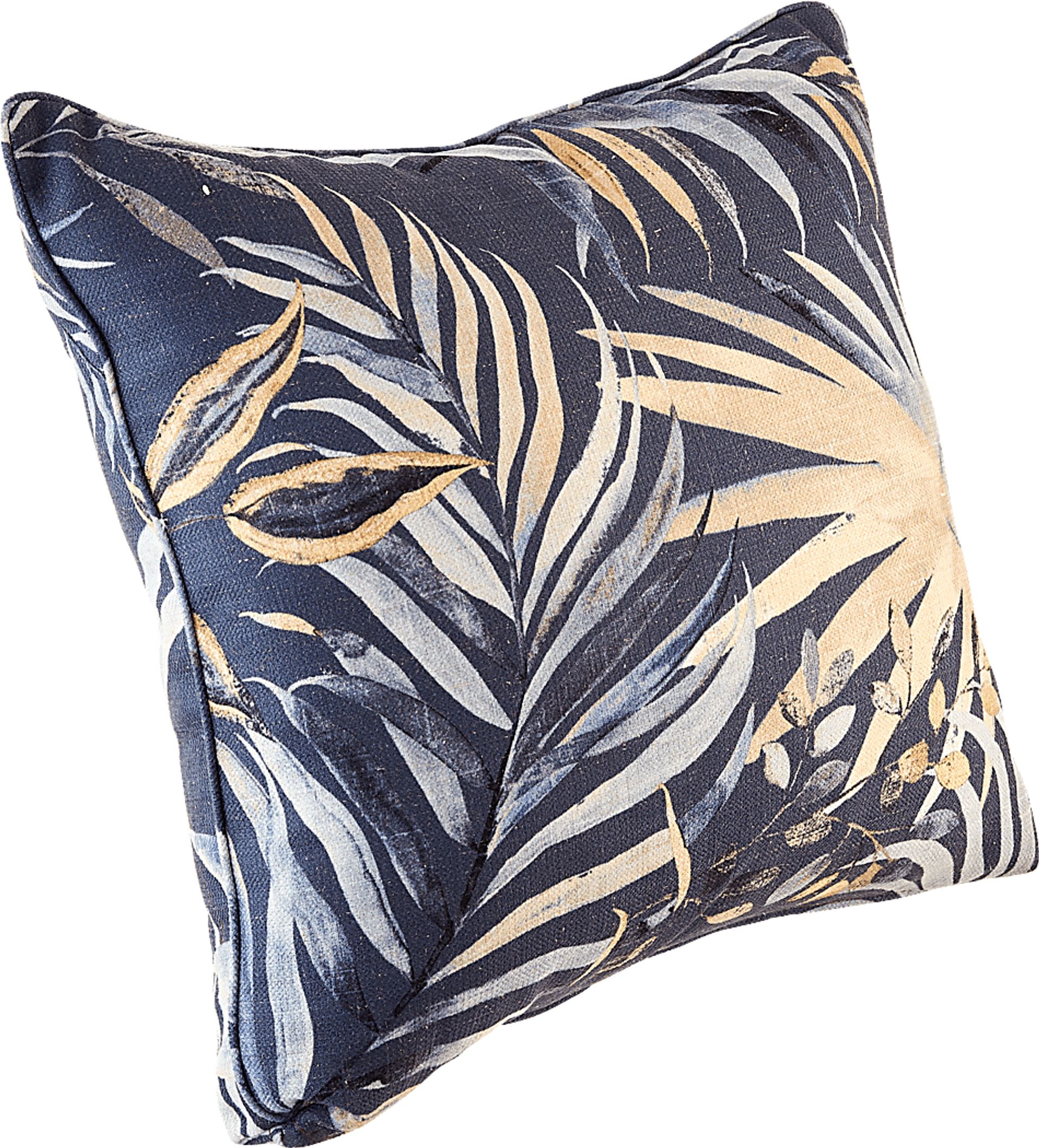 Pacific Grove Indigo Accent Pillows, Set of 2 - Image 3