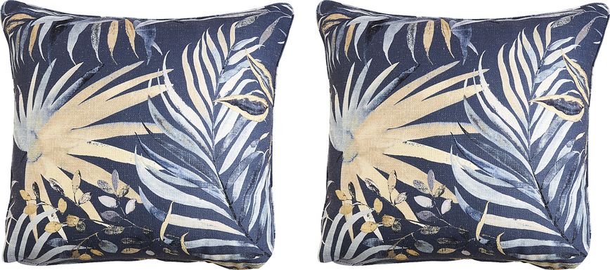Pacific Grove Indigo Accent Pillows, Set of 2