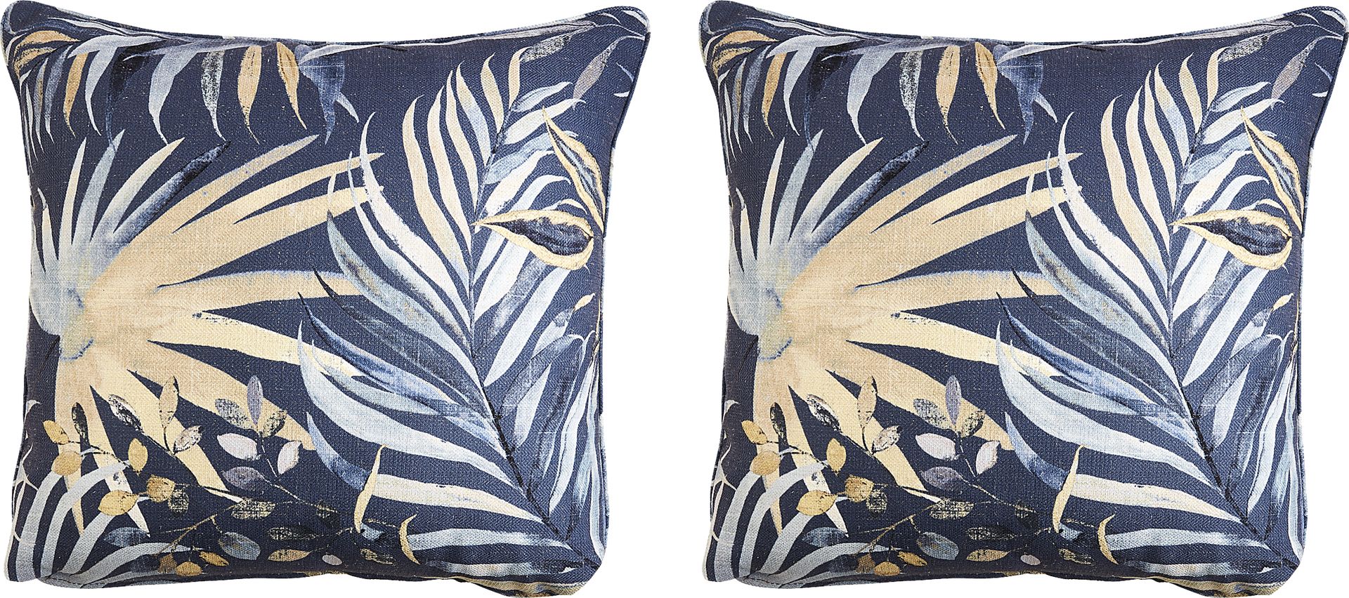 Pacific Grove Indigo Accent Pillows, Set of 2 - Image 1