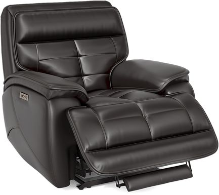 Pacific Heights Leather Dual Power Recliner