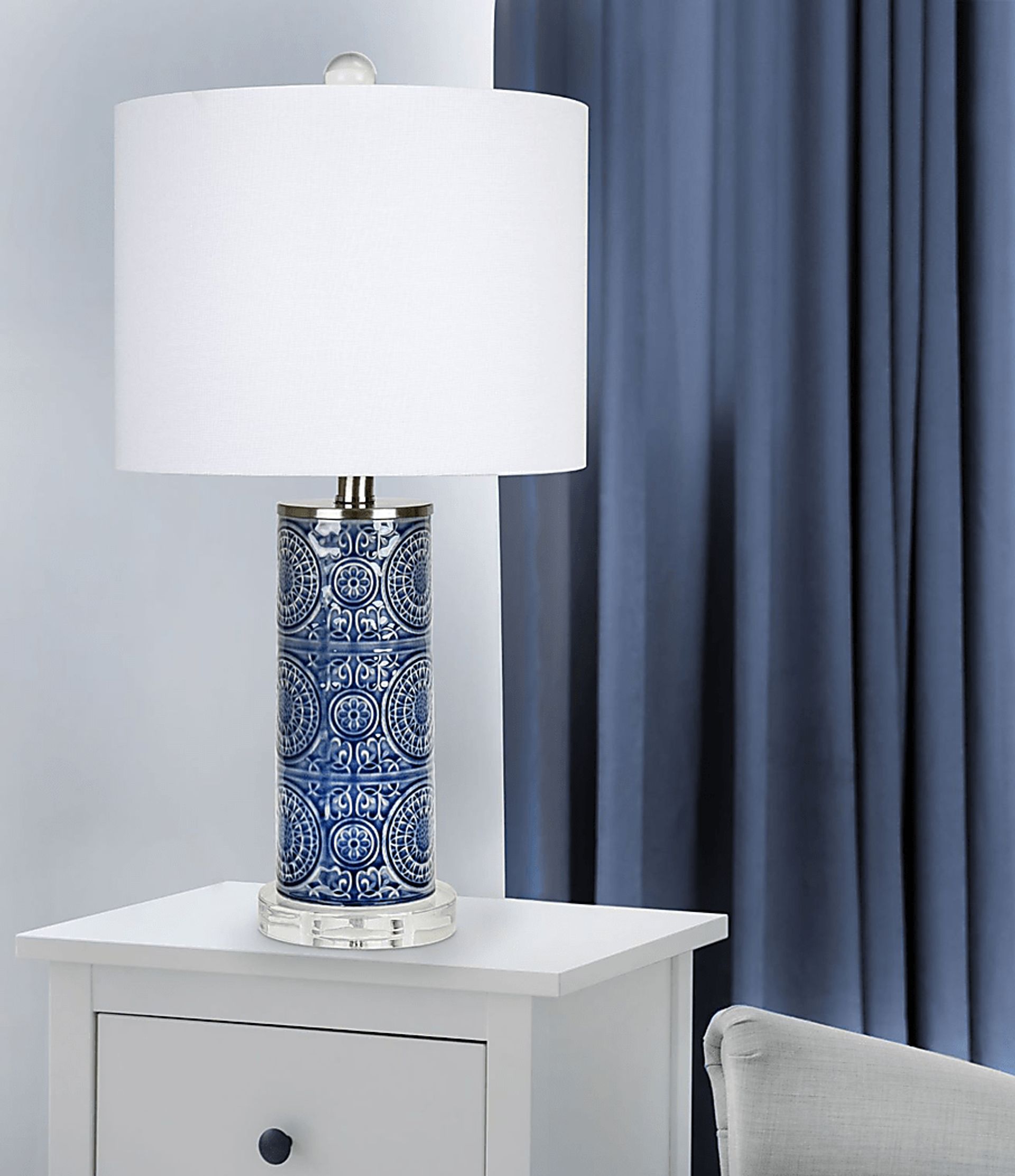 Packlan Lane Blue Lamp - Image 5