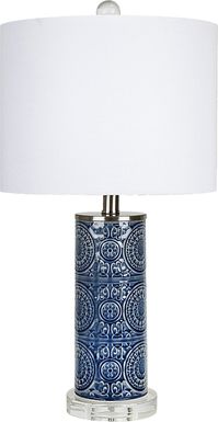 Packlan Lane Blue Lamp
