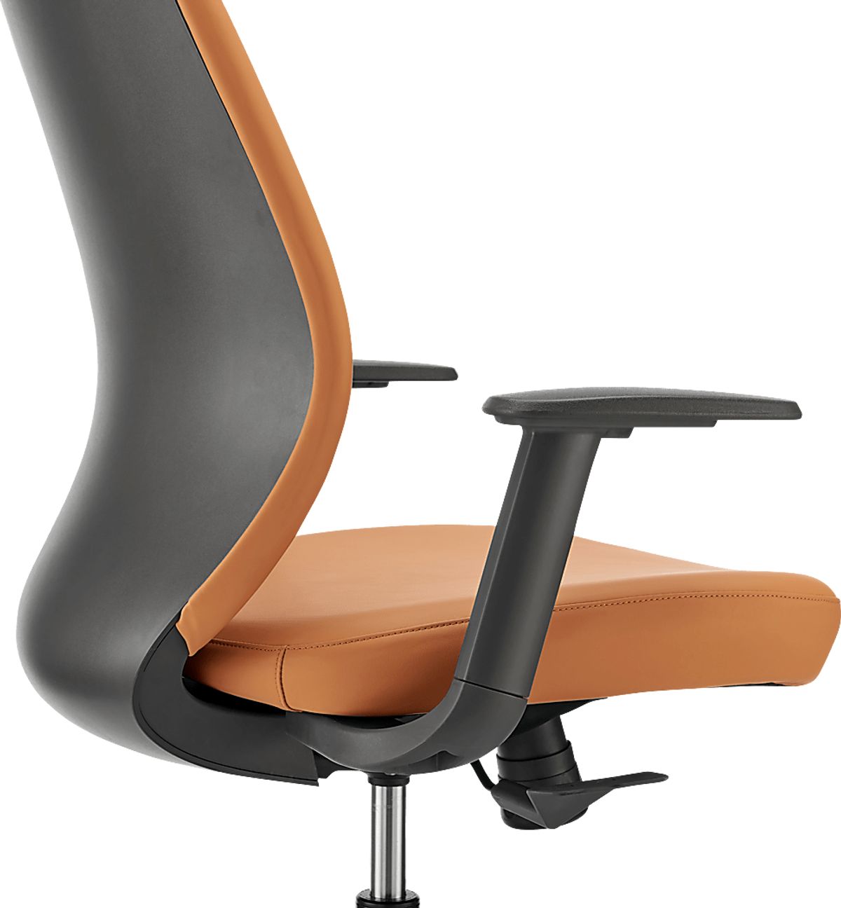 Packsaddle II Cognac Red Polyester,Polyvinylchloride Fabric Desk Chair ...