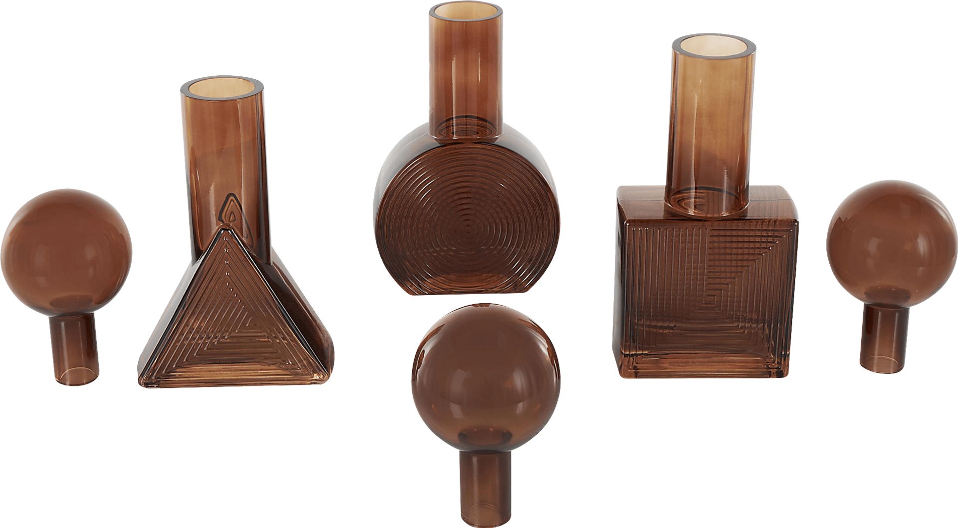 Pacula Brown Jar, Set of 3 - Image 7