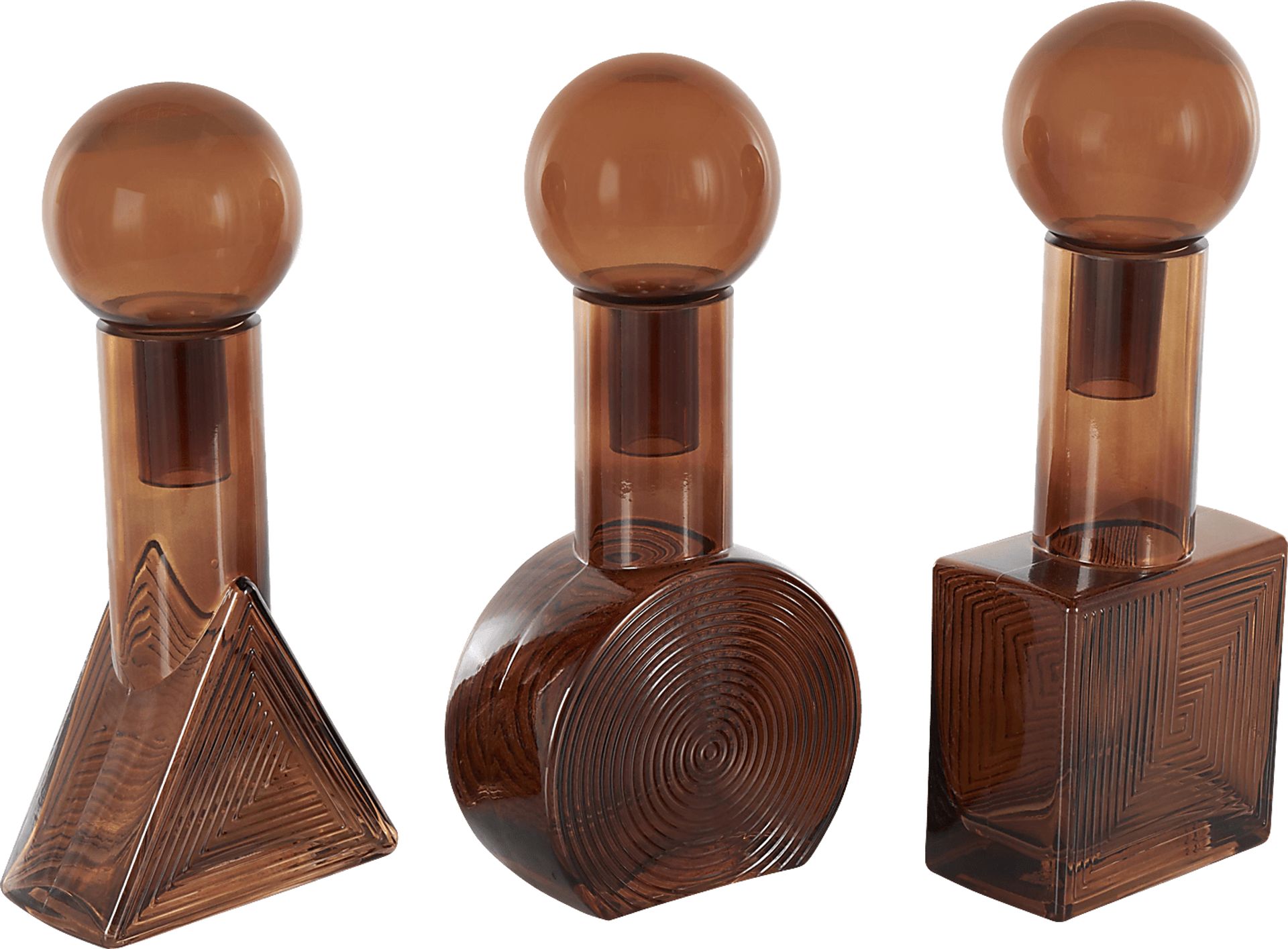 Pacula Brown Jar, Set of 3 - Image 8