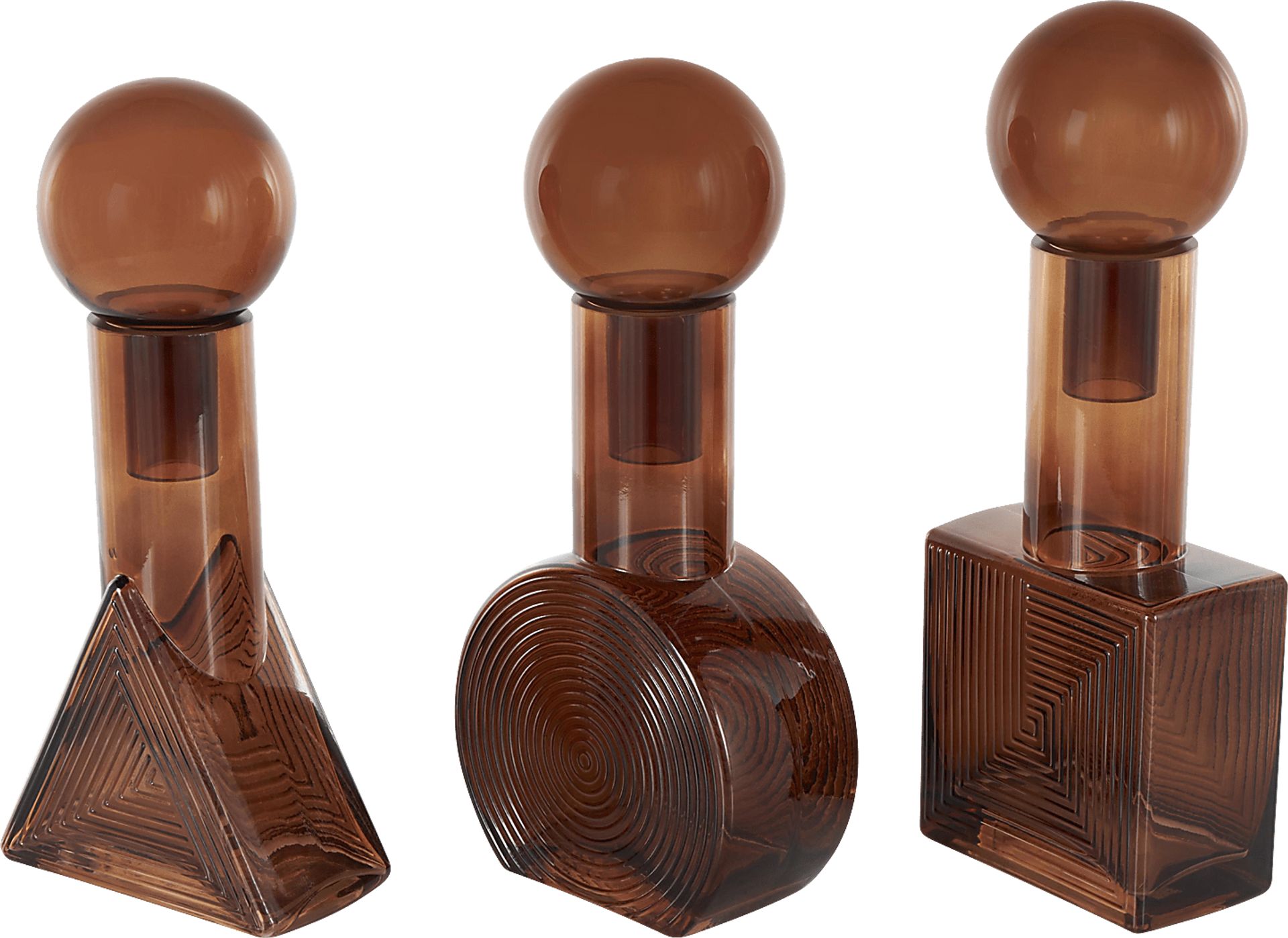 Pacula Brown Jar, Set of 3 - Image 9