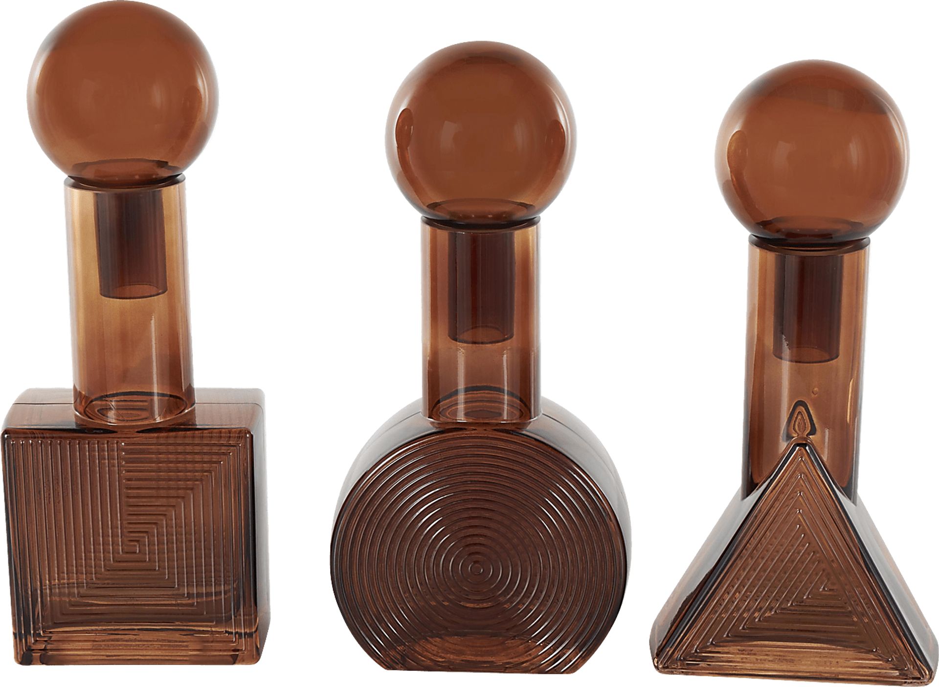 Pacula Brown Jar, Set of 3 - Image 10