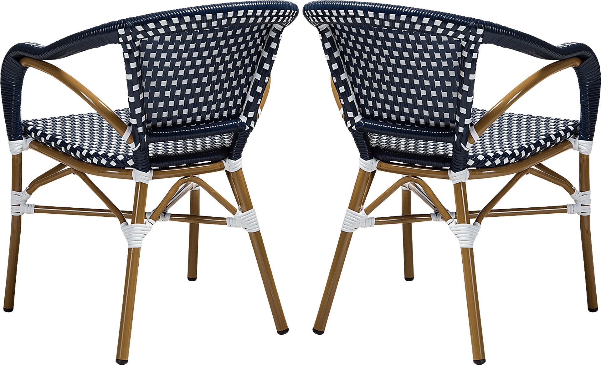 Padazi Blue Dining Chair, Set of 2 - Image 5