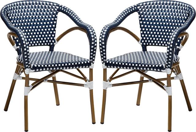 Padazi Blue Dining Chair, Set of 2 - Thumbnail - Image 1
