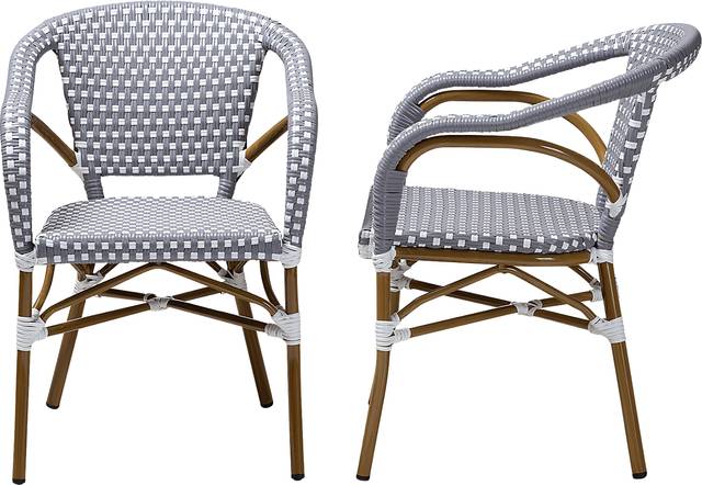 Padazi Gray Dining Chair, Set of 2 - Thumbnail - Image 3