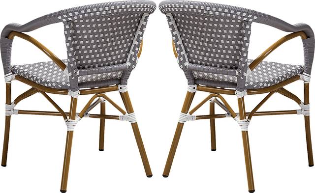 Padazi Gray Dining Chair, Set of 2 - Thumbnail - Image 5