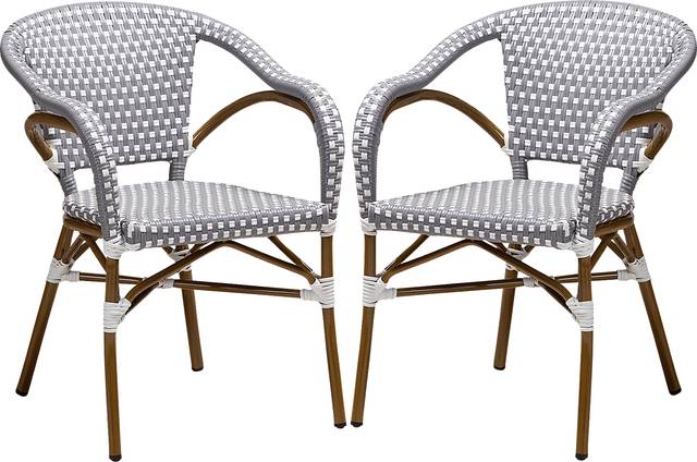 Padazi Gray Dining Chair, Set of 2 - Thumbnail - Image 1