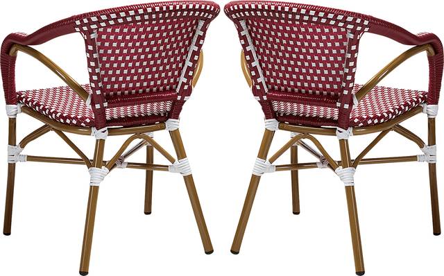 Padazi Red Dining Chair, Set of 2 - Thumbnail - Image 5